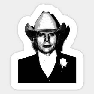 Classic Dwight Yoakam Sticker